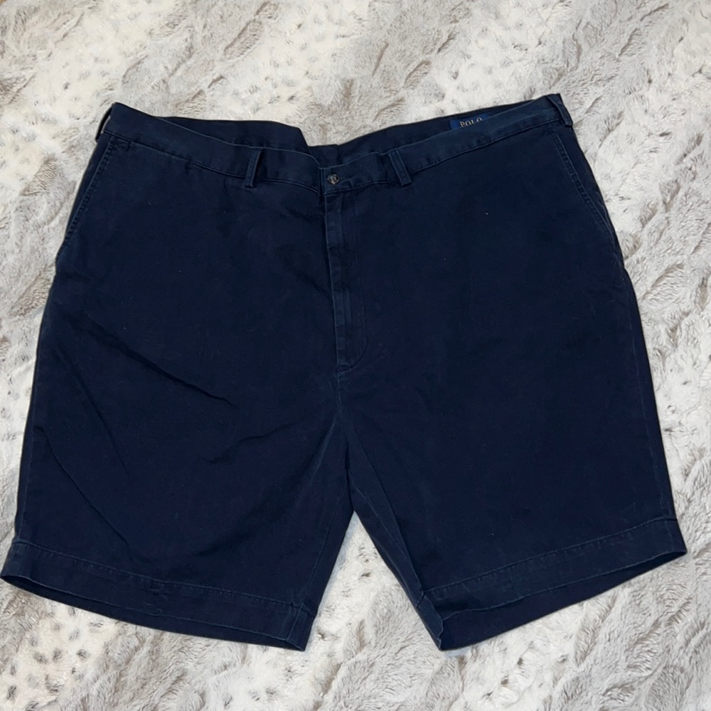 Polo Ralph Lauren Navy Blue Chino Shorts Sz 48B